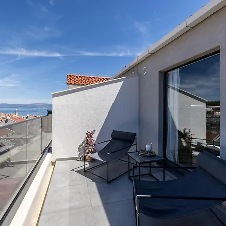 Modern Sunset Sea View With Large Terrace - Immortelle Apartment *